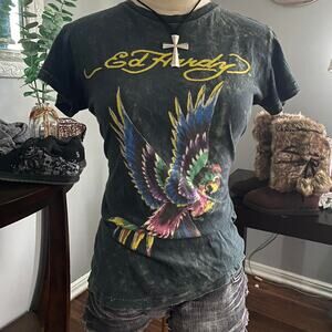 Y2k ed hardy shirt
